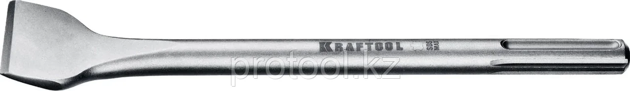 KRAFTOOL 400 мм, SDS-max, зубило плоское изогнутое 29333-50-300_z01