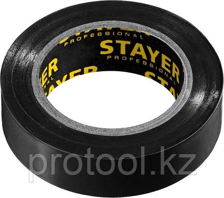 STAYER 15 мм х 10 м, не поддерживает горение, изоляционная лента пвх Protect-10 12291-D, фото 2