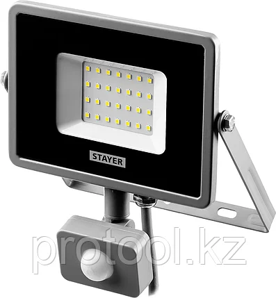 STAYER 30 Вт, LEDPro, датчик движения, прожектор светодиодный 57133-30, фото 2