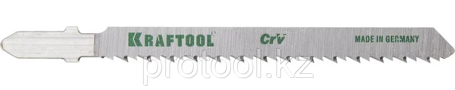 KRAFTOOL по дереву, EU-хвост., шаг 2.5 мм, 75 мм, 2 шт., полотна для лобзика 159516-2,5, фото 2