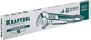 KRAFTOOL №4, изогнутые губки, ключ трубный PANZER-S 2733-30_z02, фото 2