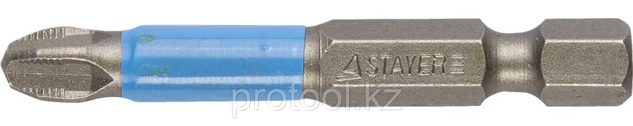 STAYER PH3, 50 мм, 2 шт., биты PROFI 26203-3-50-02