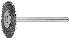 ЗУБР  20 x 3.2 мм, L 42 мм, нержавеющая сталь, щетка радиальная на шпильке 35931