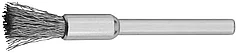 ЗУБР  5.0 х 3.2 мм, L 42 мм, нержавеющая сталь, щетка радиальная на шпильке 35932