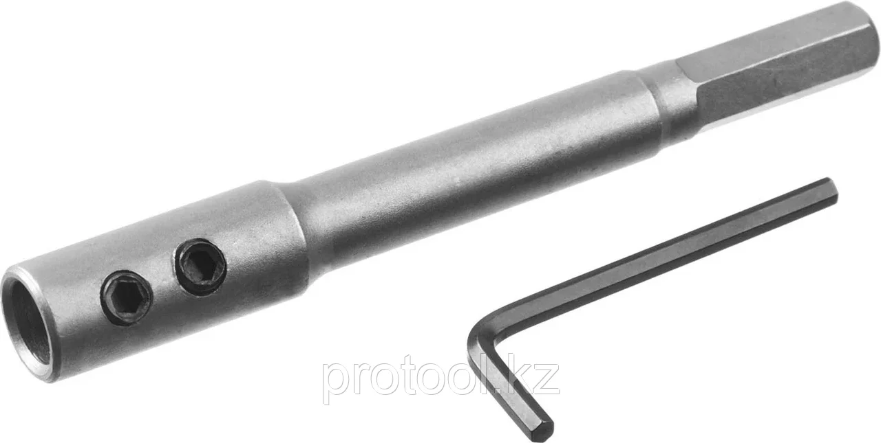 STAYER 140 мм, HEX 12.5 мм, удлинитель для сверл Левиса 2952-12-140 - фото 1 - id-p90082672