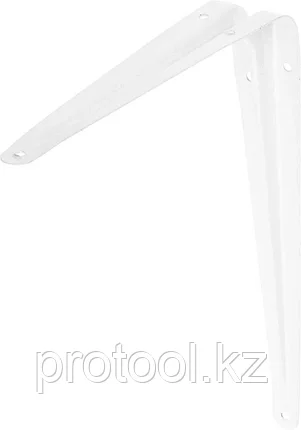 STAYER 200х250 мм, толщина 1 мм, белый, уголок-кронштейн 37404-1, фото 2