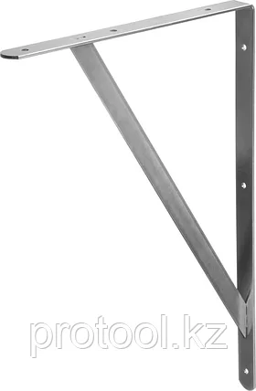 STAYER 500х330х30х4 мм, оцинкованный, уголок-кронштейн, усиленный 37424-5, фото 2
