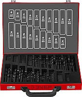 ЗУБР 170 шт. (O 1-10 мм), набор сверл по металлу 29605-H170