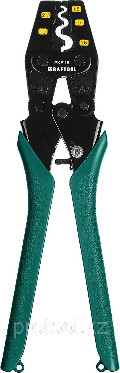 KRAFTOOL для медных наконечников и гильз, усиленные пресс-клещи PKF-16 45466