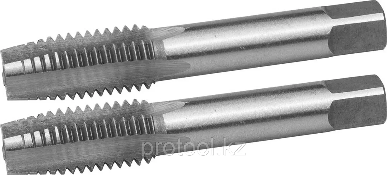 ЗУБР М14 x 2.0 мм, 9ХС, ручные, комплект метчиков 4-28006-14-2.0-H2