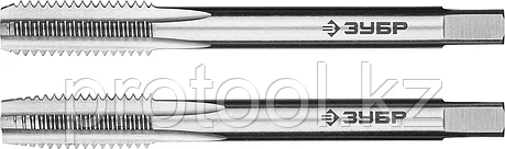 ЗУБР М8 x 1.25 мм, Р6М5, машинно-ручные, комплект метчиков 4-28007-08-1.25-H2_z01 Профессионал, фото 2