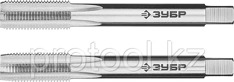 ЗУБР М10 x 1.0 мм, Р6М5, машинно-ручные, комплект метчиков 4-28007-10-1.0-H2_z01 Профессионал, фото 2