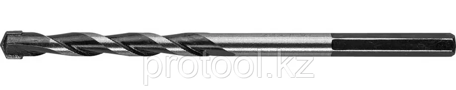 ЗУБР СУПЕР-6 7 x 110 мм сверло по бетону с шестигранным хвостовиком ПРОФЕССИОНАЛ, 2916-110-07, фото 2
