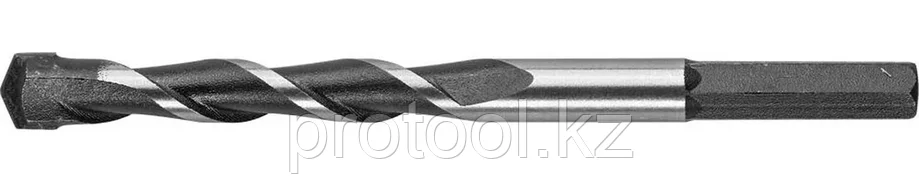 ЗУБР СУПЕР-6 8 x 120 мм сверло по бетону с шестигранным хвостовиком ПРОФЕССИОНАЛ, 2916-120-08, фото 2