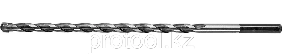 ЗУБР СУПЕР-6 8 x 200 мм сверло по бетону с шестигранным хвостовиком ПРОФЕССИОНАЛ, 2916-200-08, фото 2
