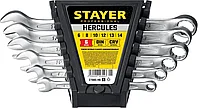 STAYER 6 шт, 6 - 14 мм, набор комбинированных гаечных ключей HERCULES 27085-H6_z01