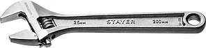 STAYER 200/25 мм, ключ разводной MAX-Force 2725-20_z01, фото 2