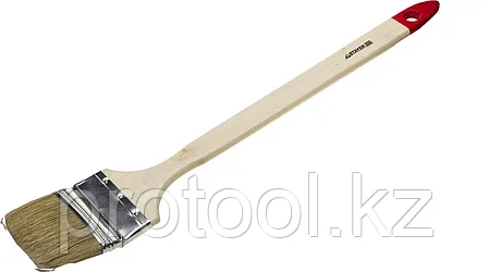STAYER 63 мм, 2,5", щетина натуральная, деревянная ручка, кисть радиаторная UNIVERSAL 0111-63, фото 2