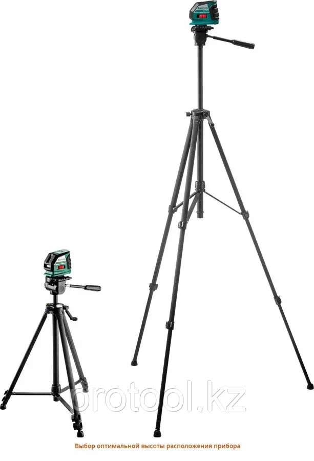 KRAFTOOL 20-70 м, (детектор), сверхъяркий, IP54, точн. 0,2 мм/м, штатив, нивелир лазерный линейный CL-70-3 - фото 9 - id-p90081737