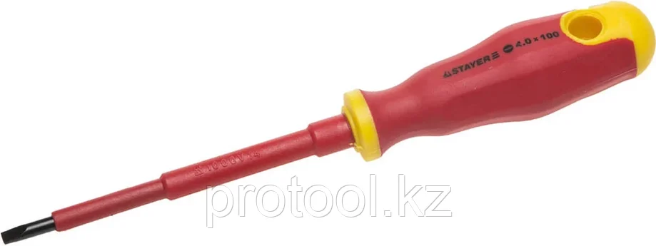 STAYER SL4х100 мм, отвертка диэлектрическая 25141-04-10_z01, фото 2