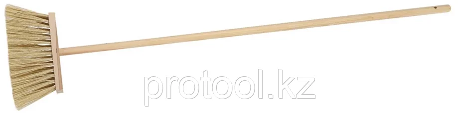 ЗУБР 120 см, 24 см, метла с деревянной ручкой 39231-24, фото 2