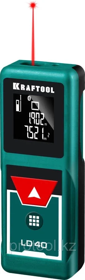 KRAFTOOL дальность 5 см - 40 м, точность 1,5 мм, лазерный дальномер 34763