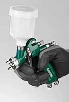 KRAFTOOL сопло 1,0 мм, краскопульт пневматический c верхним бачком AirKraft Mini 06565-1.0 Professional, фото 2