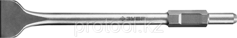ЗУБР 75 х 400 мм, HEX 30, зубило лопаточное 29375-75-400 Профессионал, фото 2