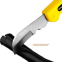 STAYER складной, изогнутое лезвие, нож монтерский SK-С 45409 Professional, фото 3