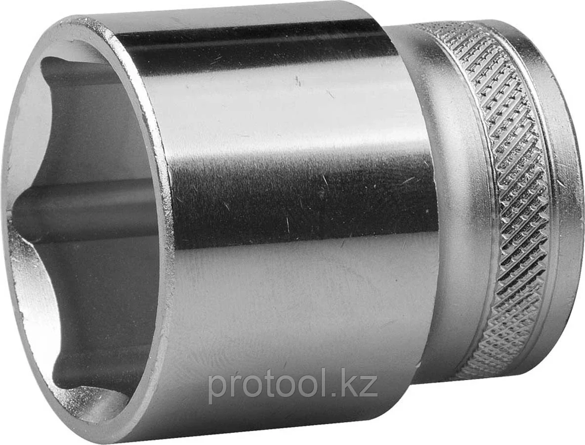 KRAFTOOL 1/2", 30 мм, Cr-V сталь, хромированная, торцовая головка 27805-30_z01