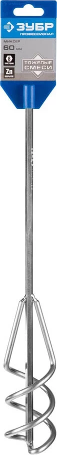 ЗУБР 60х400 мм, шестигранный хвостовик, миксер для песчано-гравийных смесей 06033-06-40_z02 Профессионал - фото 2 - id-p90084718
