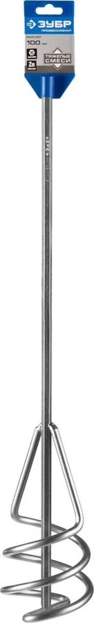 ЗУБР 100х580 мм, шестигранный хвостовик, миксер для песчано-гравийных смесей 06033-10-60_z02 Профессионал - фото 2 - id-p90084721