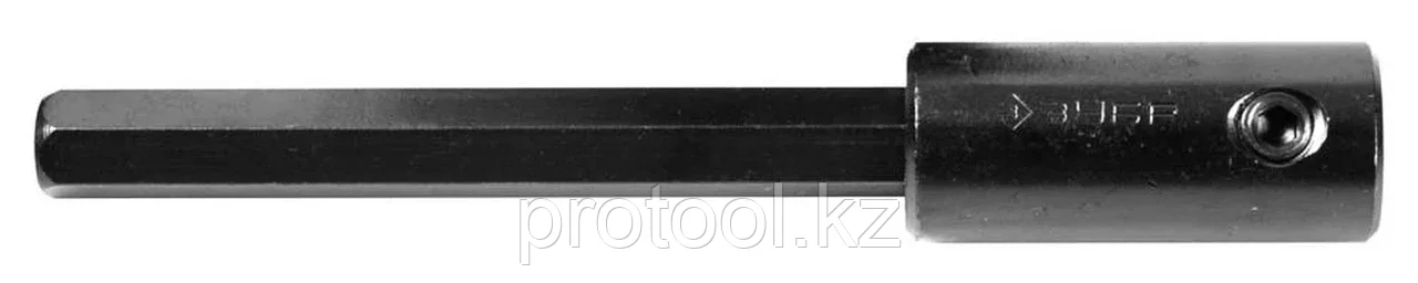 ЗУБР 140 мм, шестигранный хвостовик, удлинитель для биметаллических коронок 29539-140