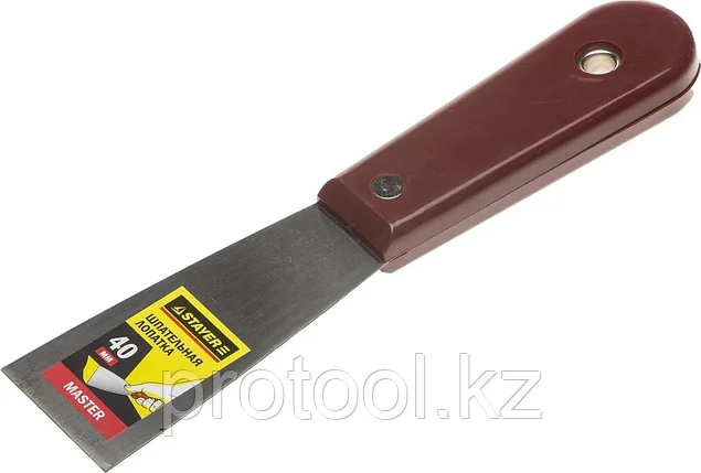 STAYER 40 мм, пластмассовая ручка, шпательная лопатка 1003-040, фото 2