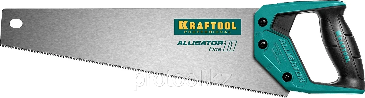 KRAFTOOL 11 TPI, 400 мм, ножовка для точного реза Alligator 11 15203-40 - фото 1 - id-p90081845