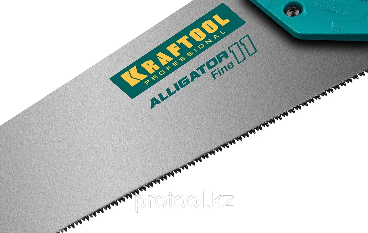 KRAFTOOL 11 TPI, 400 мм, ножовка для точного реза Alligator 11 15203-40 - фото 3 - id-p90081845