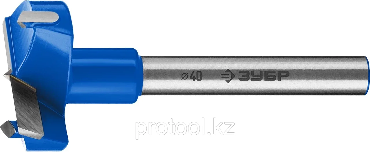 ЗУБР O40 мм, сверло Форстнера композитное с твердосплавными резцами 29945-40_z01 - фото 1 - id-p90084806