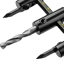STAYER 40-200 мм, двурезцовое, по дереву, сверло регулируемое "Балеринка" 2944-200, фото 2