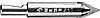 ЗУБР d 51 мм, L - 25 мм, карбид-вольфрамовая крошка, в сборе с державкой и сверлом, коронка-чашка, фото 3