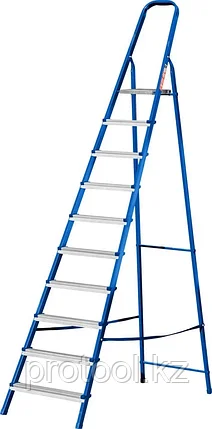MIRAX число ступеней 10, лестница-стремянка стальная 38800-10, фото 1