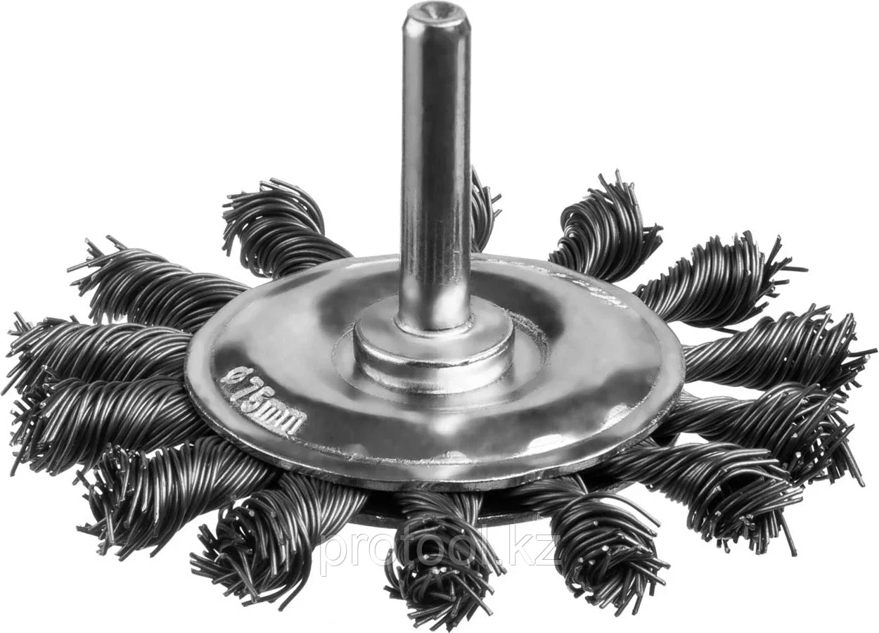 MIRAX 75 мм, щетка дисковая для дрели 35146-075