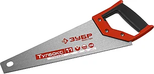 ЗУБР 11 TPI, 350 мм, ножовка по дереву МОЛНИЯ-Тулбокс 15156-35, фото 2