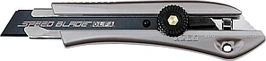 OLFA 18 мм, нож с выдвижным сегментированным лезвием, винтовой фиксатор OL-LTD-L-LFB, фото 2