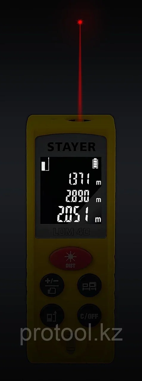 STAYER дальность 30 м, 5 функций , лазерный дальномер 34956 - фото 2 - id-p90083123