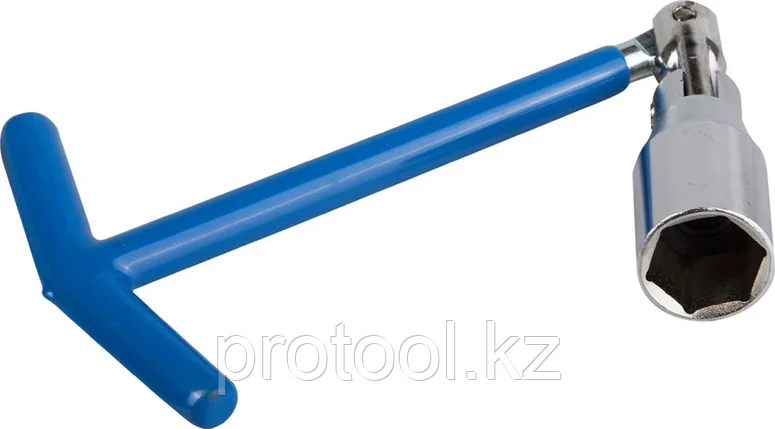 ЗУБР 16 мм, ключ свечной с резиновой втулкой, шарнирный, 27501-16, фото 2
