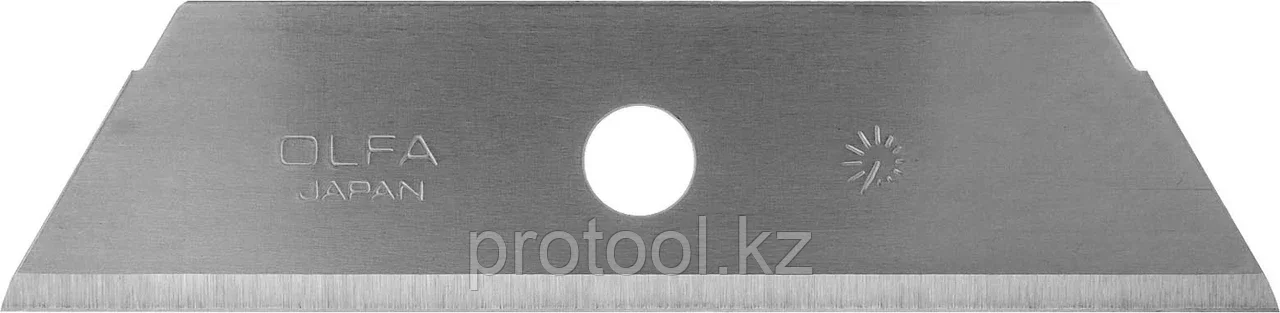 OLFA 5 шт., 17.5х72х0.6 мм, лезвие трапециевидное для ножа OL-SKB-2/5B - фото 4 - id-p90082078