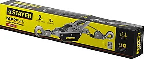 STAYER 2 т, 3 м, лебедка ручная рычажная MAXPull 4310-2, фото 2