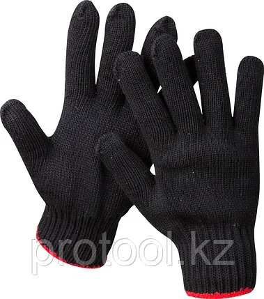 ЗУБР L-XL, 7 класс, утепленные, перчатки трикотажные 11461-XL Мастер, фото 2