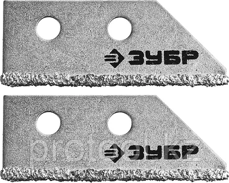 ЗУБР 50 мм, 2 шт., лезвия для скребка 33417-S2, фото 2