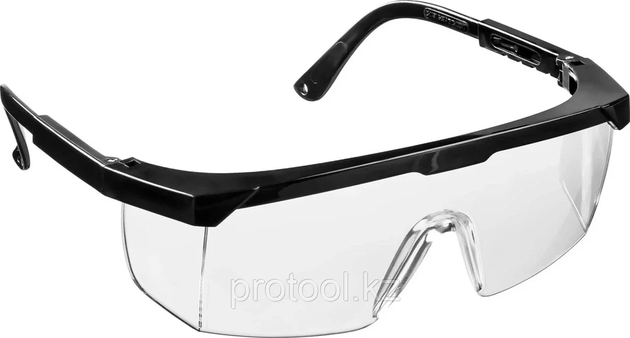 STAYER прозрачный, регулируемые по длине дужки, очки защитные OPTIMA 2-110451_z01 - фото 1 - id-p90083239